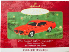 Pontiac GTO The Judge 1969 Ornement de Noël Keepsake Ornament Hallmark