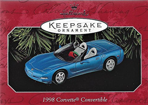 Chevrolet Corvette Convertible 1998 Ornement de Noël Keepsake Ornament Hallmark