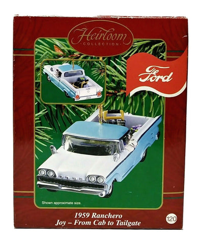 Ford Ranchero 1959 Ornement de Noël Heirloom Collection Carlton Cards