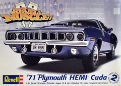 Plymouth Hemi Cuda 426 1971 Revell 1/24 PROMO