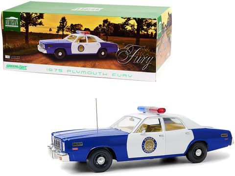 Plymouth Fury Police 1975 Greenlight Artisan 1/18