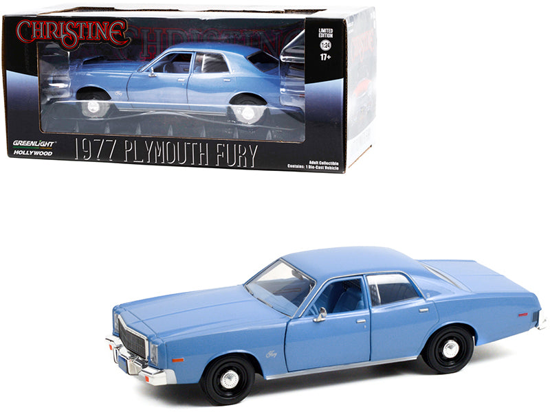 Plymouth Fury 1977 Police Greenlight Artisan 1/24