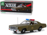 Plymouth Fury 1977 U.S. Army The A-Team Greenlight Artisan 1/18