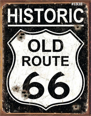 Enseigne Route 66