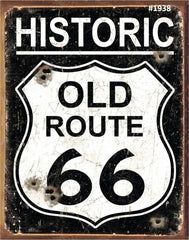 Enseigne Route 66