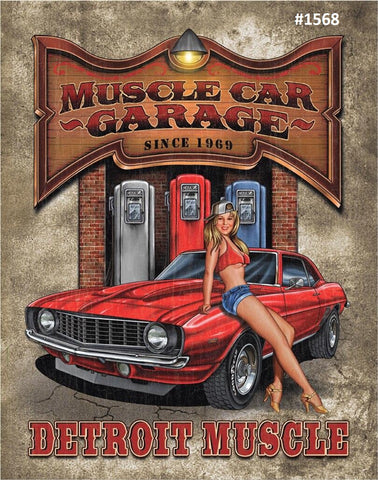 Enseigne Muscle Car Garage