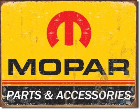 Enseigne MOPAR (Dodge, Chrysler, Plymouth, Desoto)