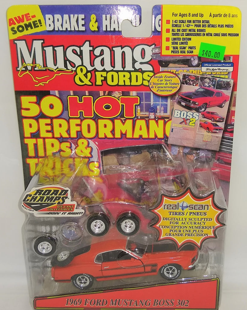 Ford Mustang Boss 302 1969 Road Champs 1/43
