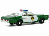 Plymouth Fury 1975 Police Chickasaw County Sheriff Greenlight Artisan 1/24